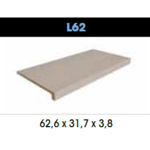 Završna rubna pločica L62  62,6x31,7x3,8